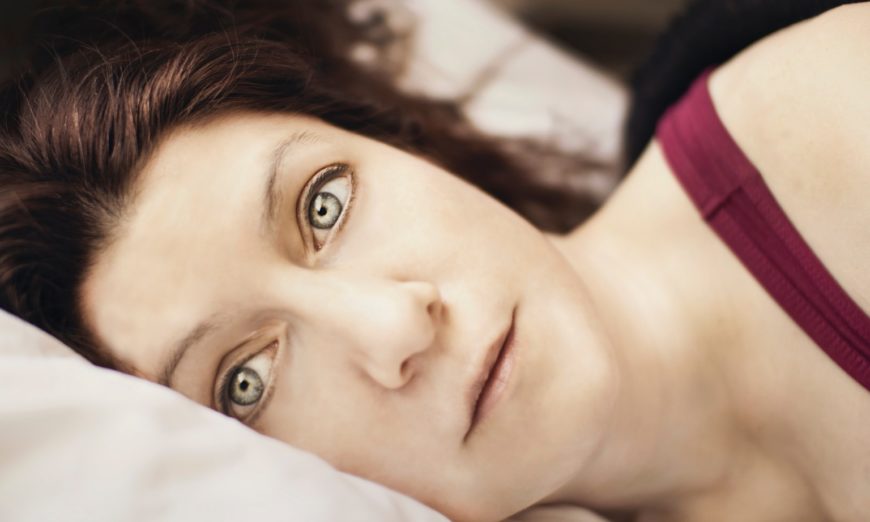 dark haired woman