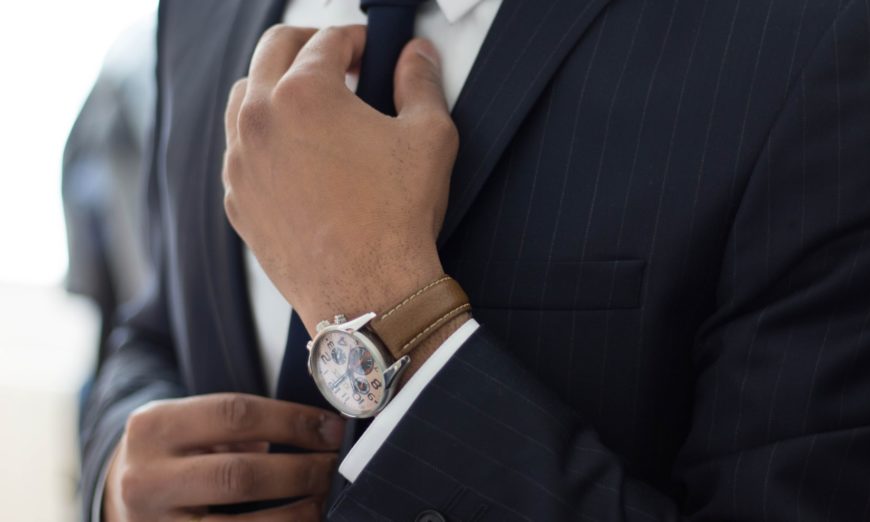 man in a suit